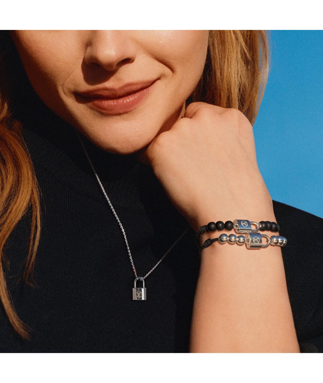 LOUIS VUITTON Черный браслет, фото 2