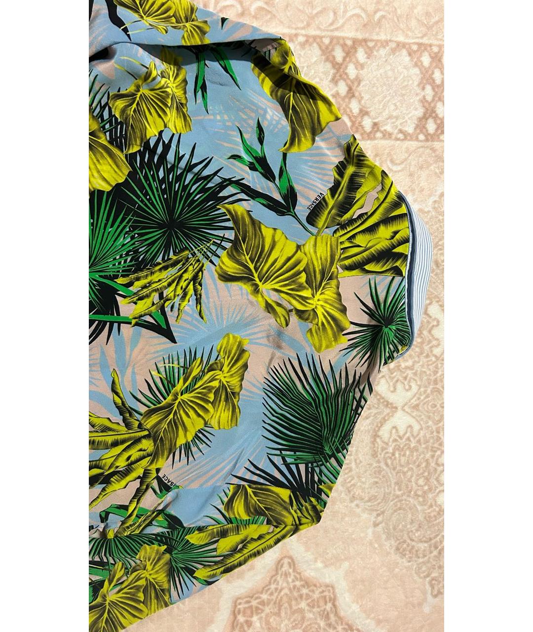 VERSACE Зеленые платье, фото 7