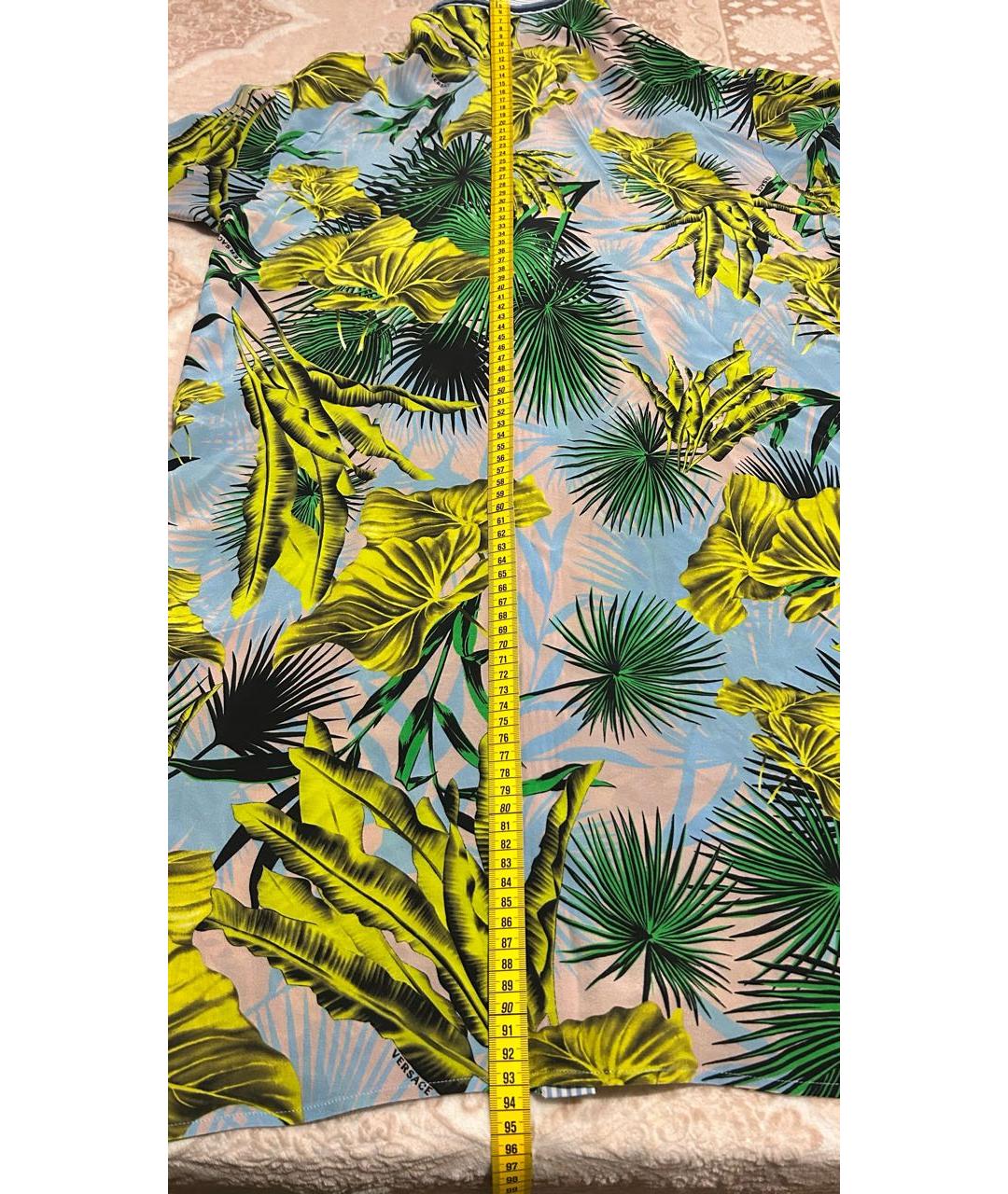 VERSACE Зеленые платье, фото 8
