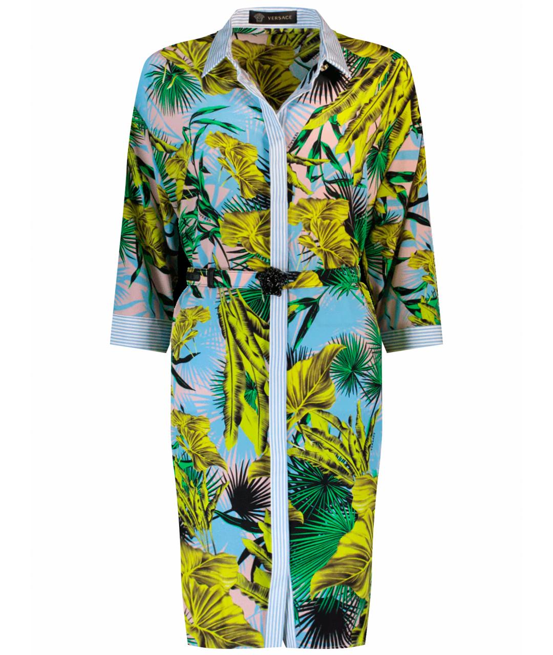 VERSACE Зеленые платье, фото 10