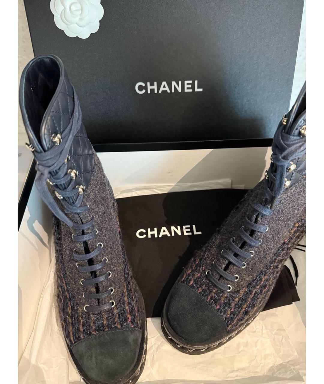 CHANEL Ботинки, фото 4
