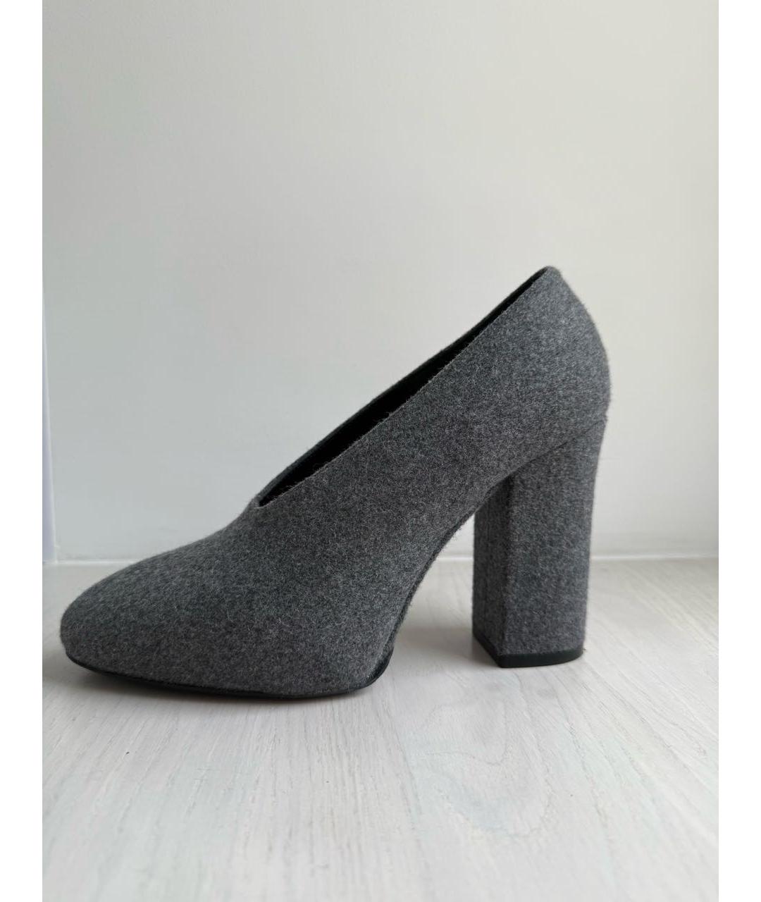 DRIES VAN NOTEN Серые туфли, фото 9