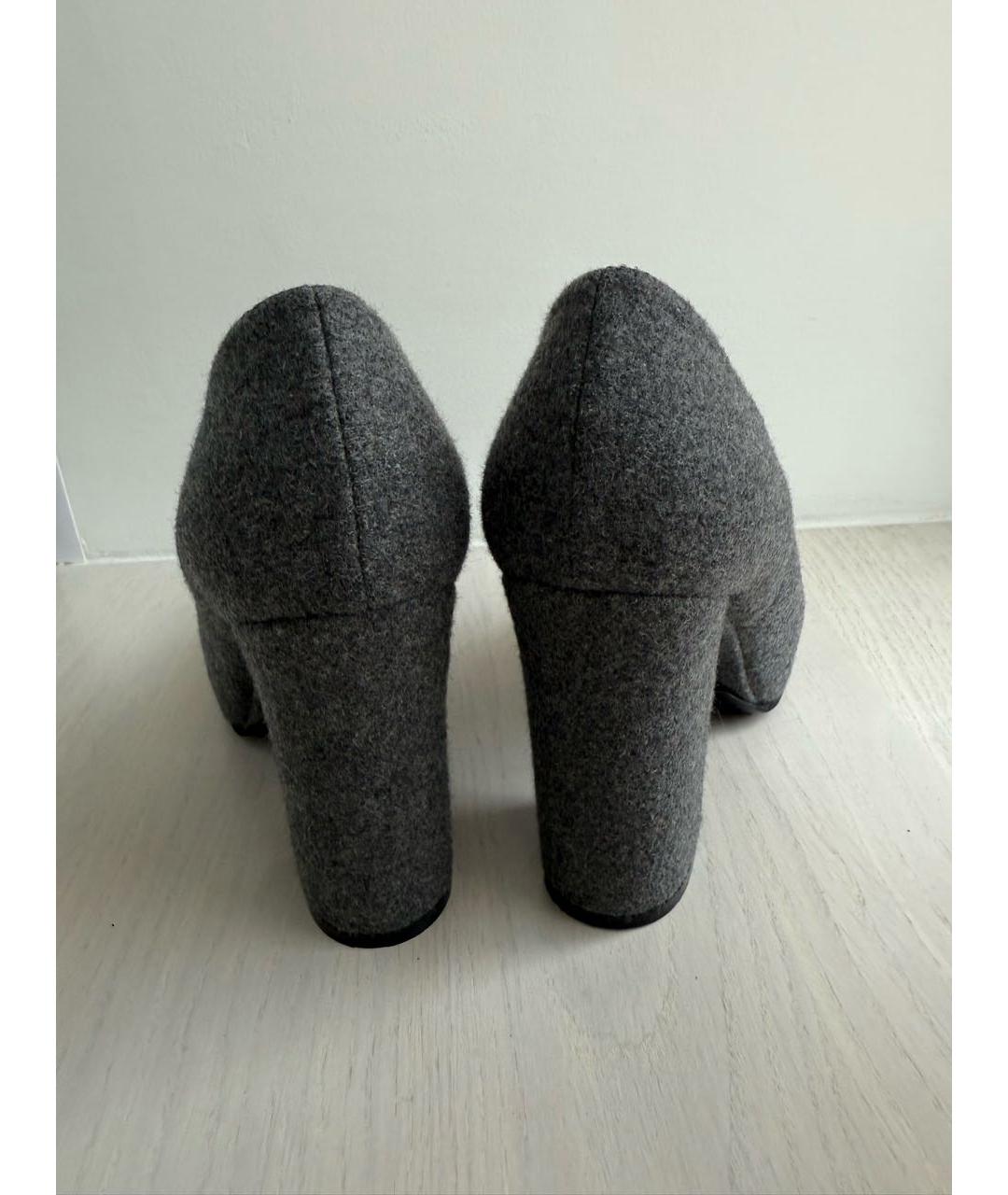 DRIES VAN NOTEN Серые туфли, фото 3