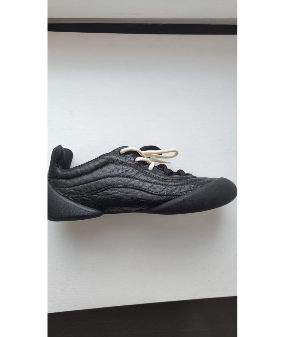 MCQ ALEXANDER MCQUEEN Черные низкие кроссовки / кеды, фото 8