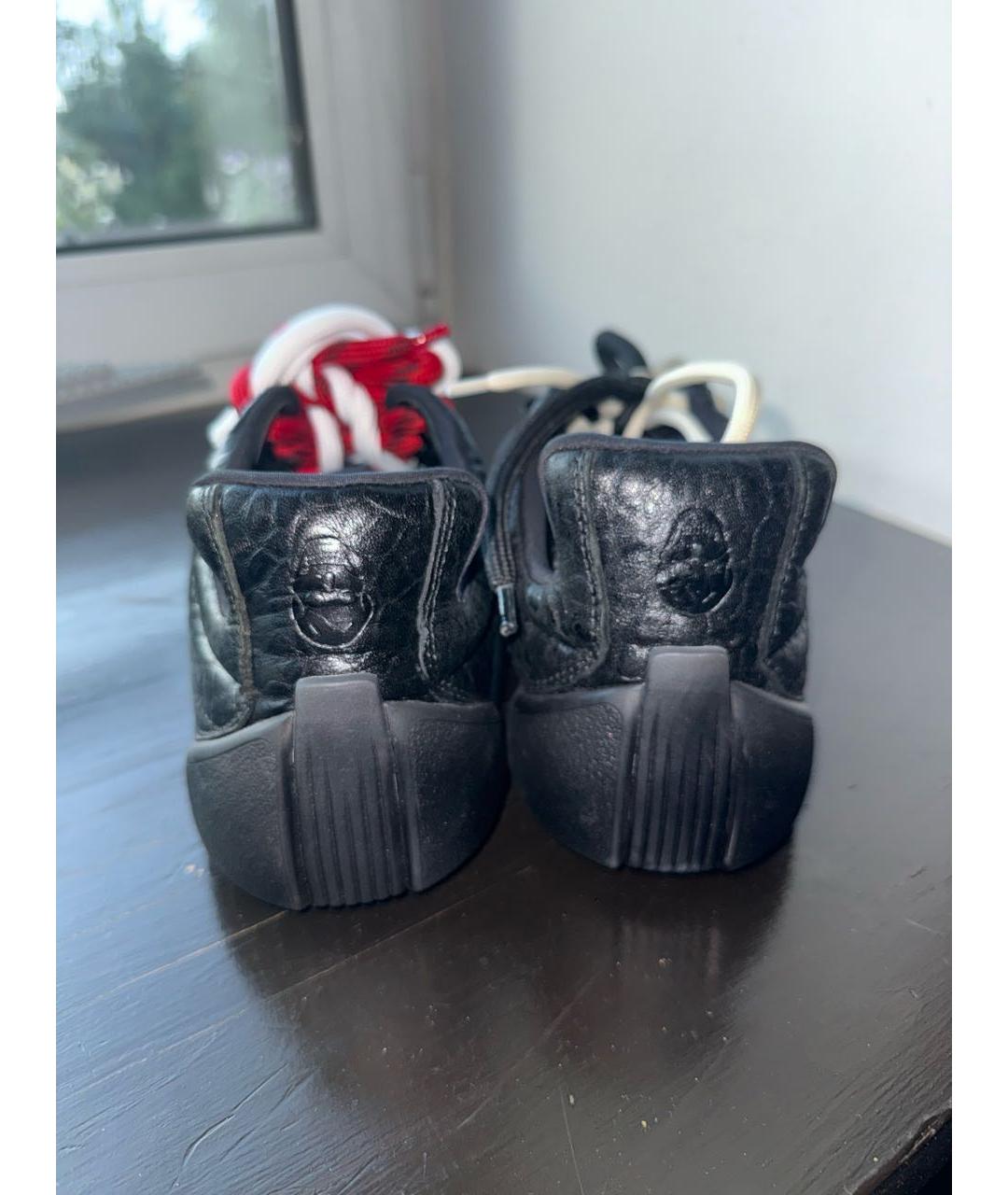 MCQ ALEXANDER MCQUEEN Черные низкие кроссовки / кеды, фото 5