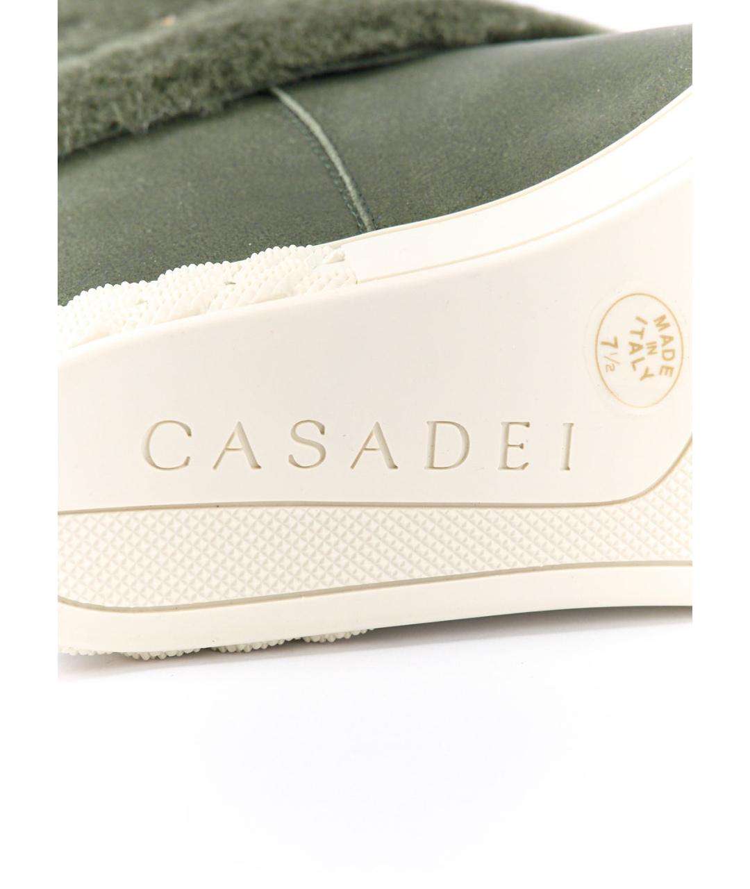 CASADEI Зеленые сапоги, фото 5