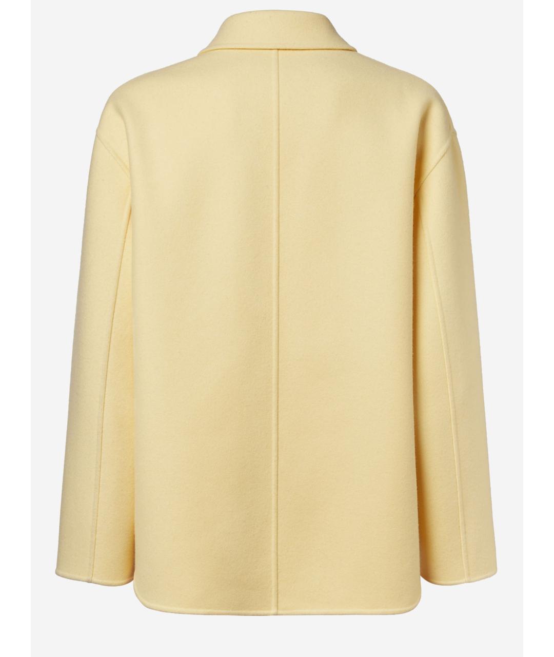 FENDI Желтое пальто, фото 2