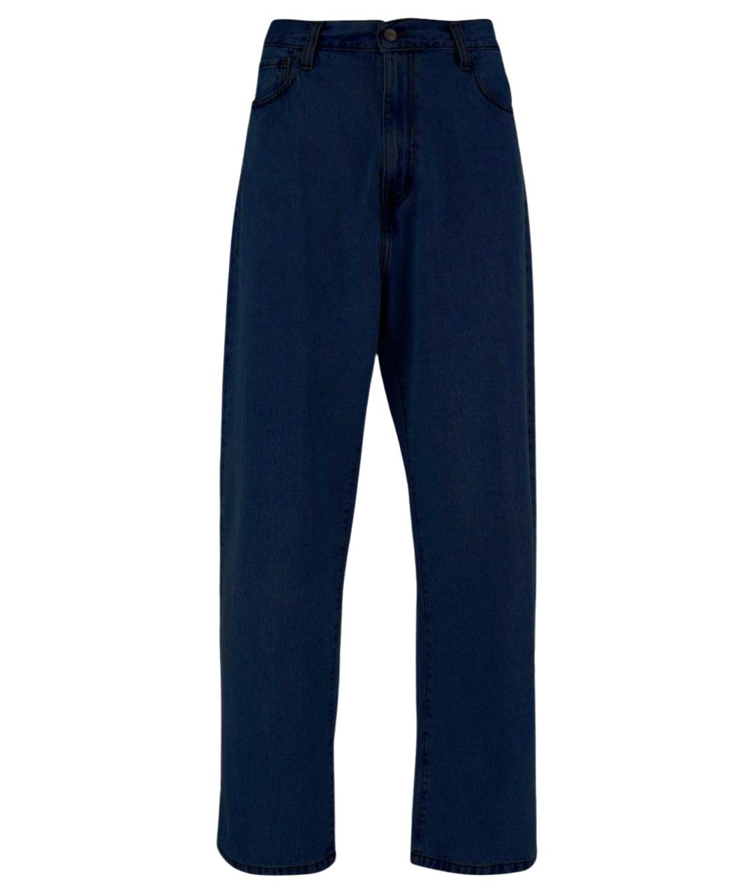 CARHARTT WIP Темно-синие повседневные брюки, фото 1