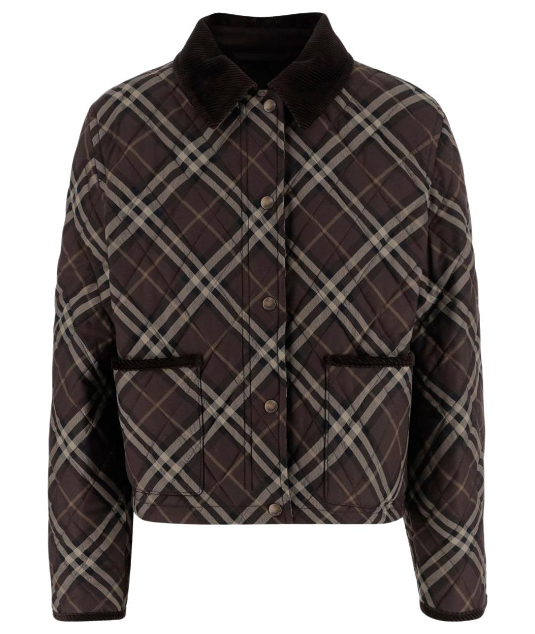 BURBERRY Коричневая куртка, фото 1