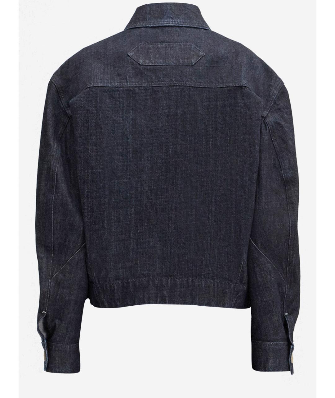 JACQUEMUS Синяя деним куртка, фото 2