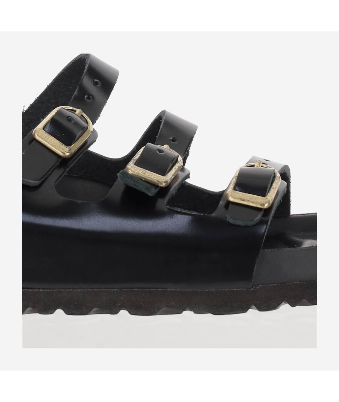 BIRKENSTOCK Черные босоножки, фото 4