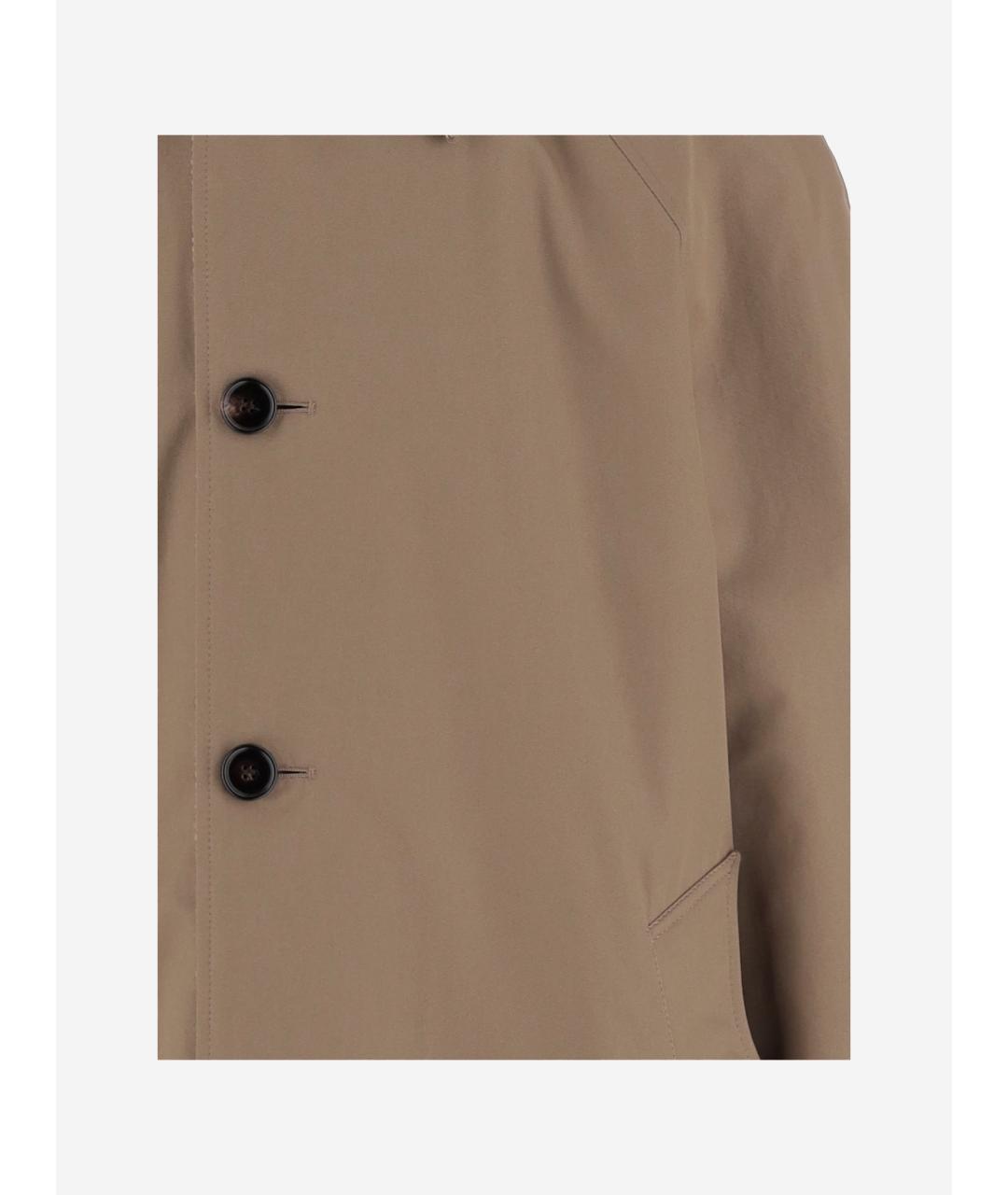BURBERRY Коричневое пальто, фото 3