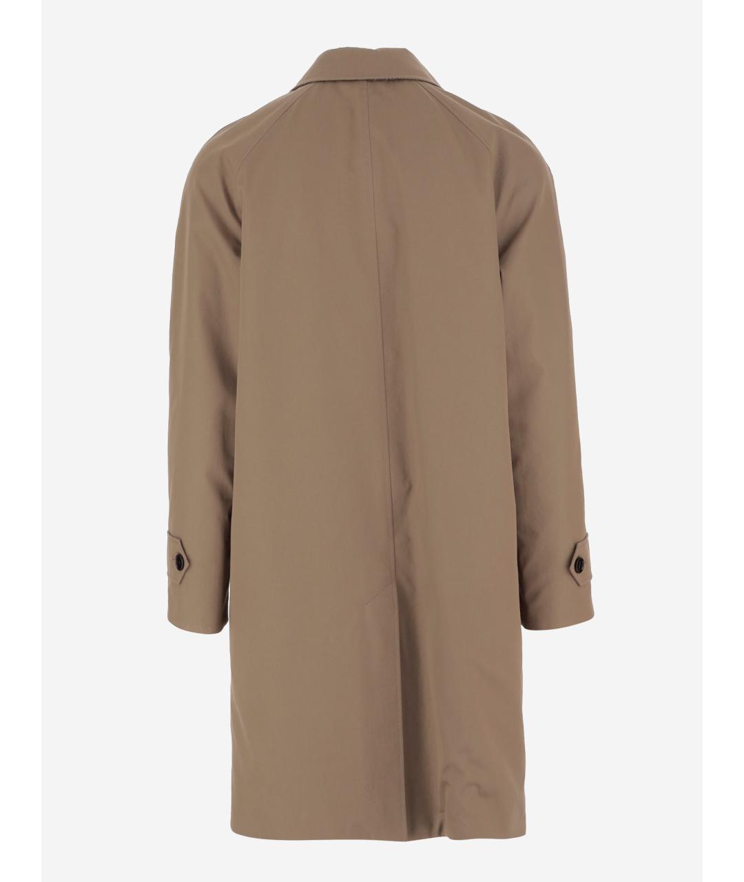 BURBERRY Коричневое пальто, фото 2
