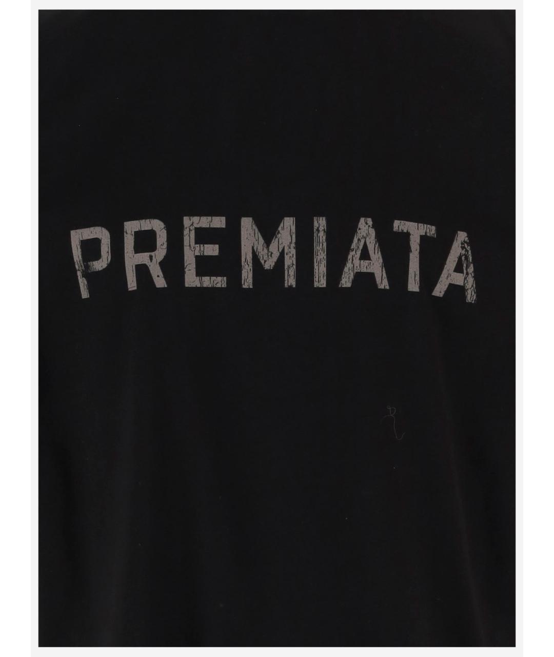 PREMIATA Черная хлопковая футболка, фото 3