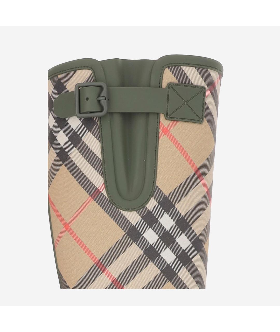 BURBERRY Зеленые сапоги, фото 4