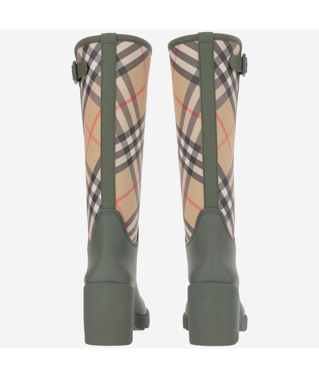 BURBERRY Зеленые сапоги, фото 3