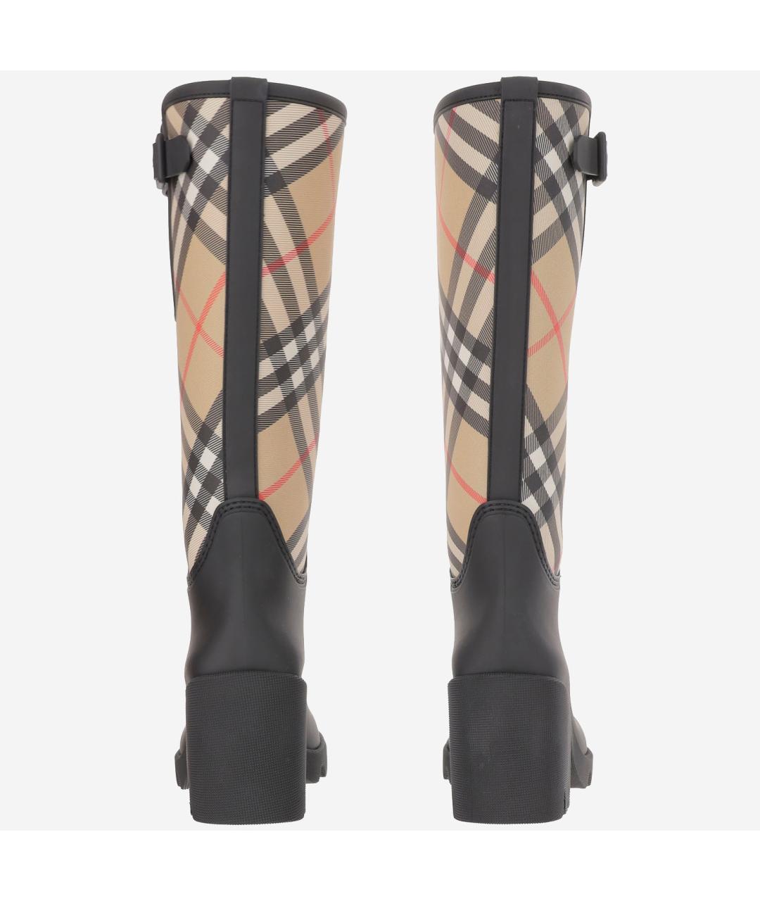 BURBERRY Черные сапоги, фото 3