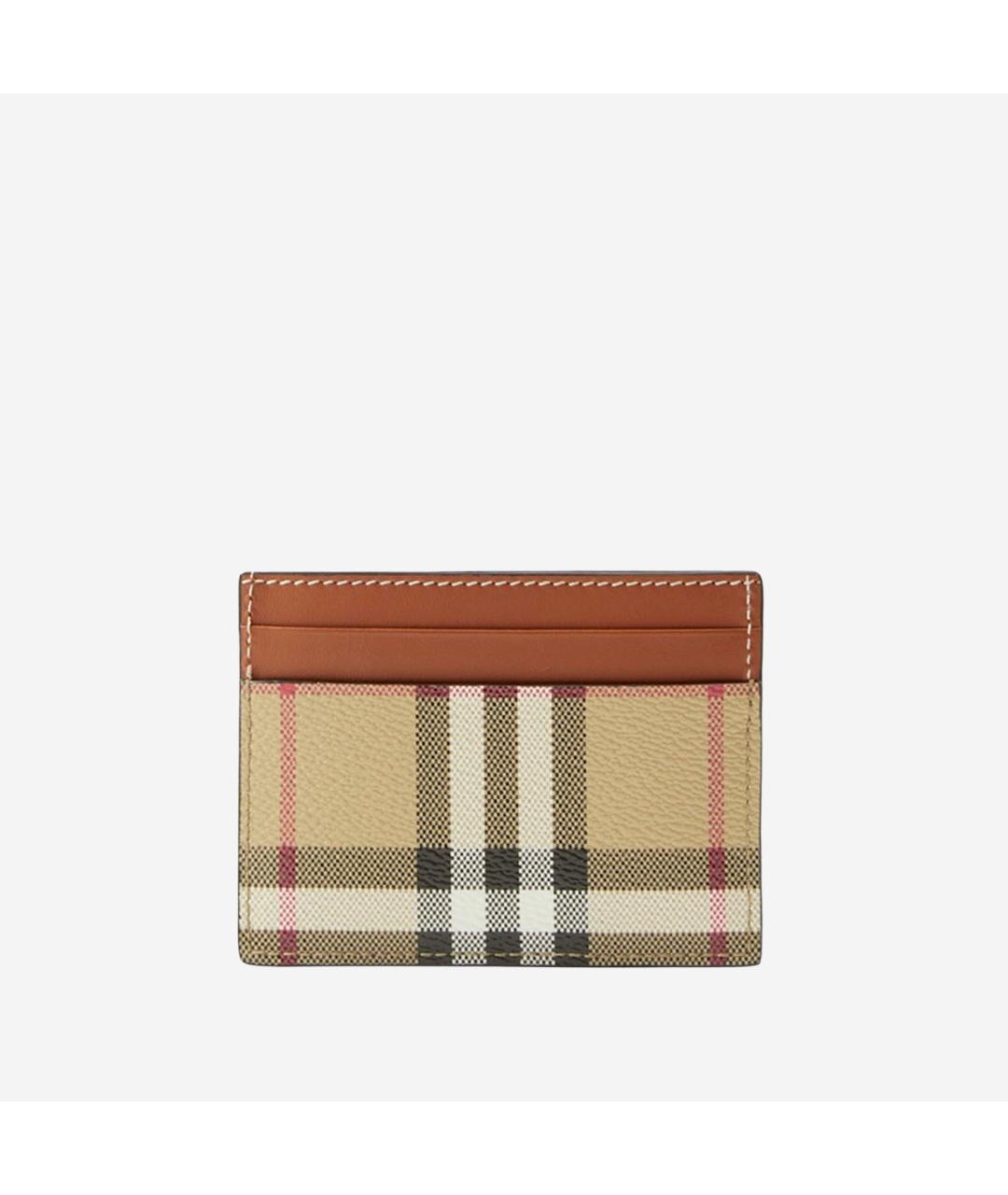 BURBERRY Бежевый кардхолдер, фото 2