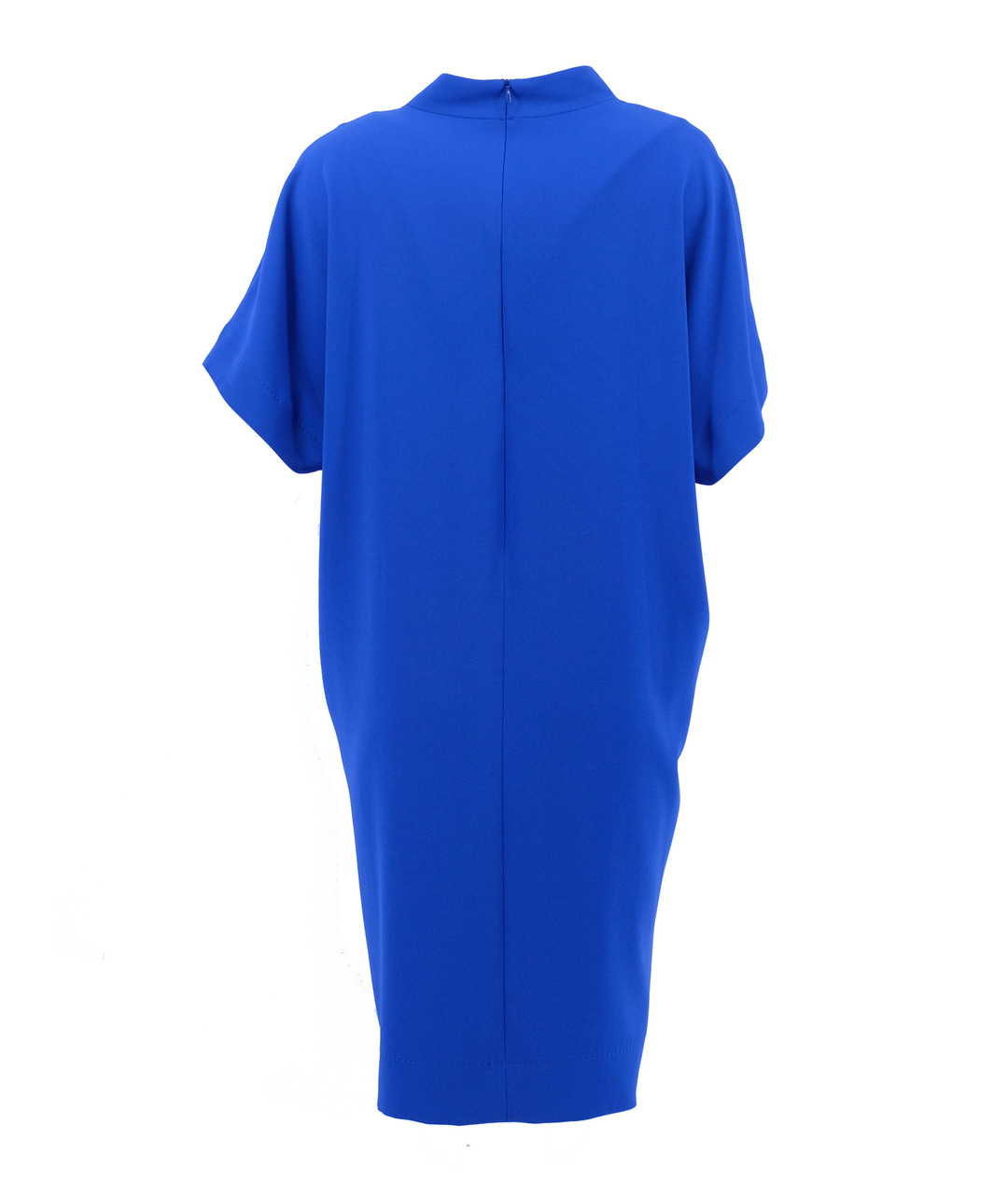 ESCADA Синее ацетатное повседневное платье, фото 2