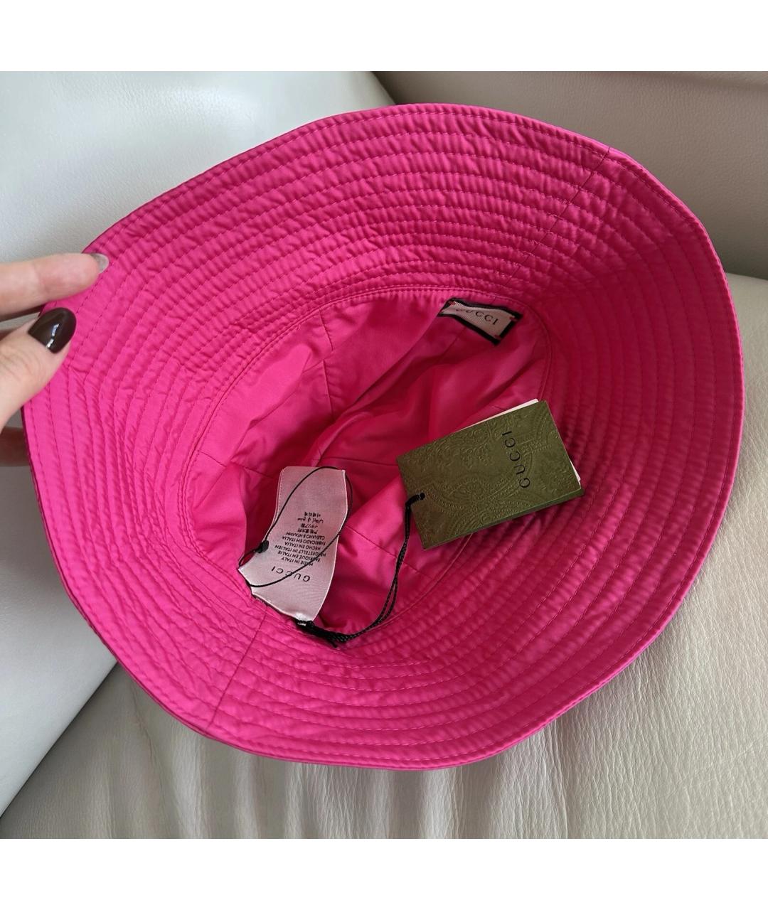 GUCCI Фуксия панама, фото 2