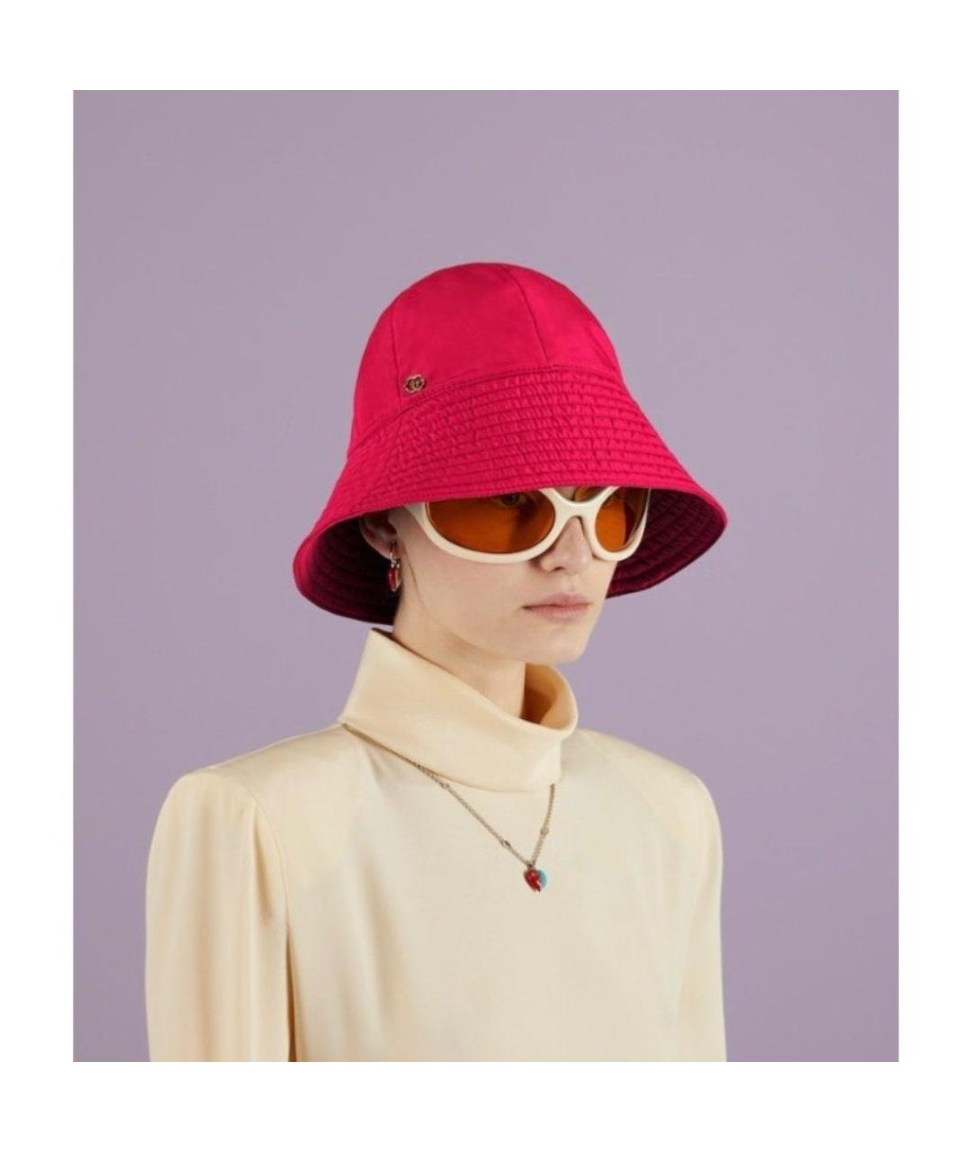 GUCCI Фуксия панама, фото 8