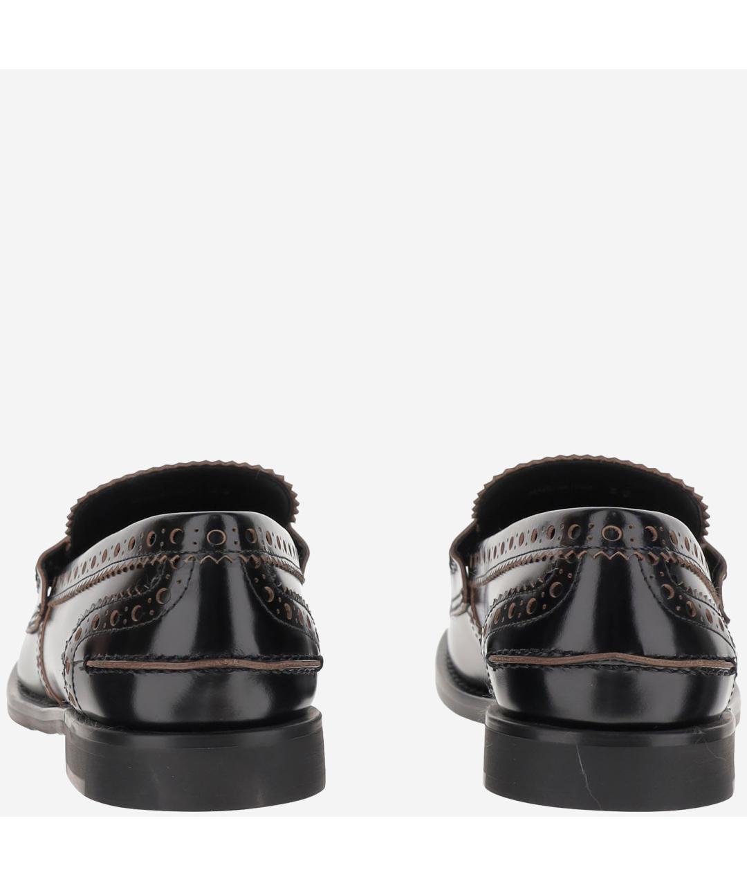 MIU MIU Черные кожаные лоферы, фото 4