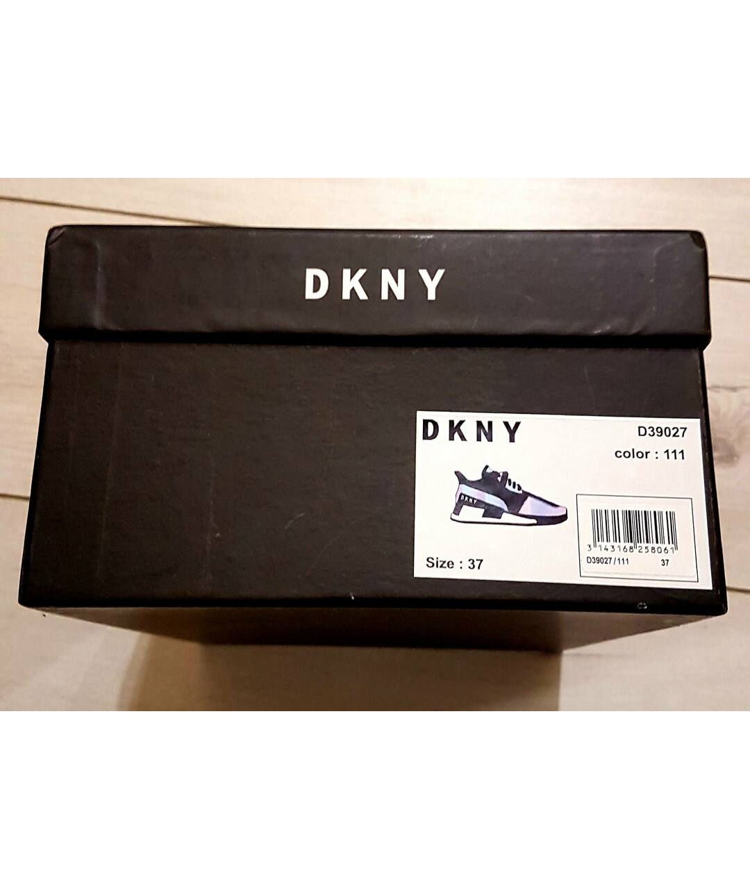 DKNY Черные текстильные кроссовки, фото 6