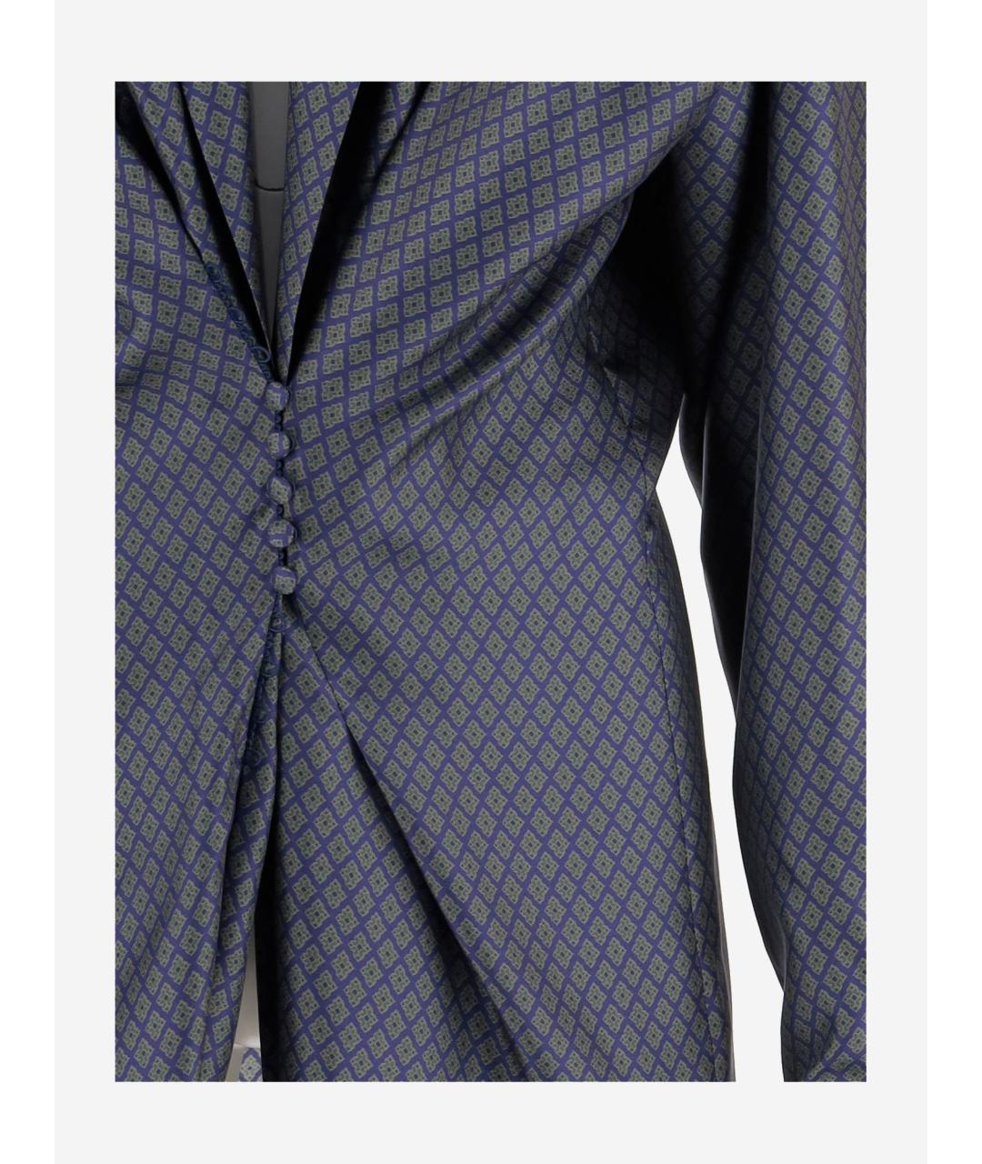 DRIES VAN NOTEN Темно-синяя рубашка, фото 3