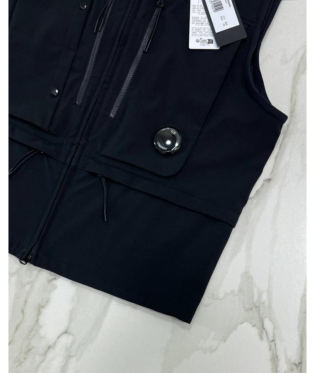 CP COMPANY Черный жилет, фото 2