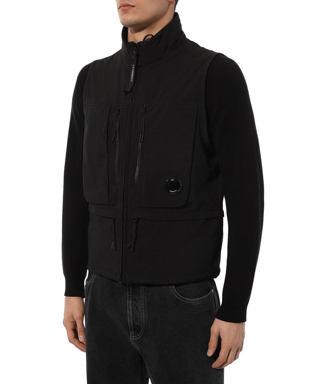 CP COMPANY Черный жилет, фото 8