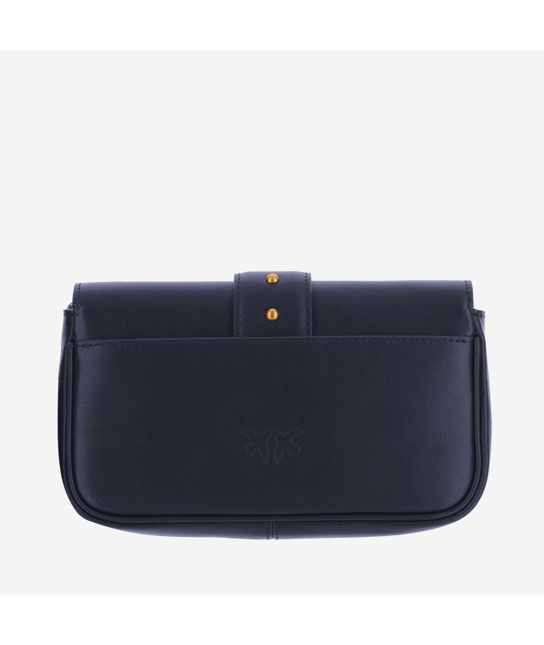 PINKO Синяя кожаная сумка через плечо, фото 3