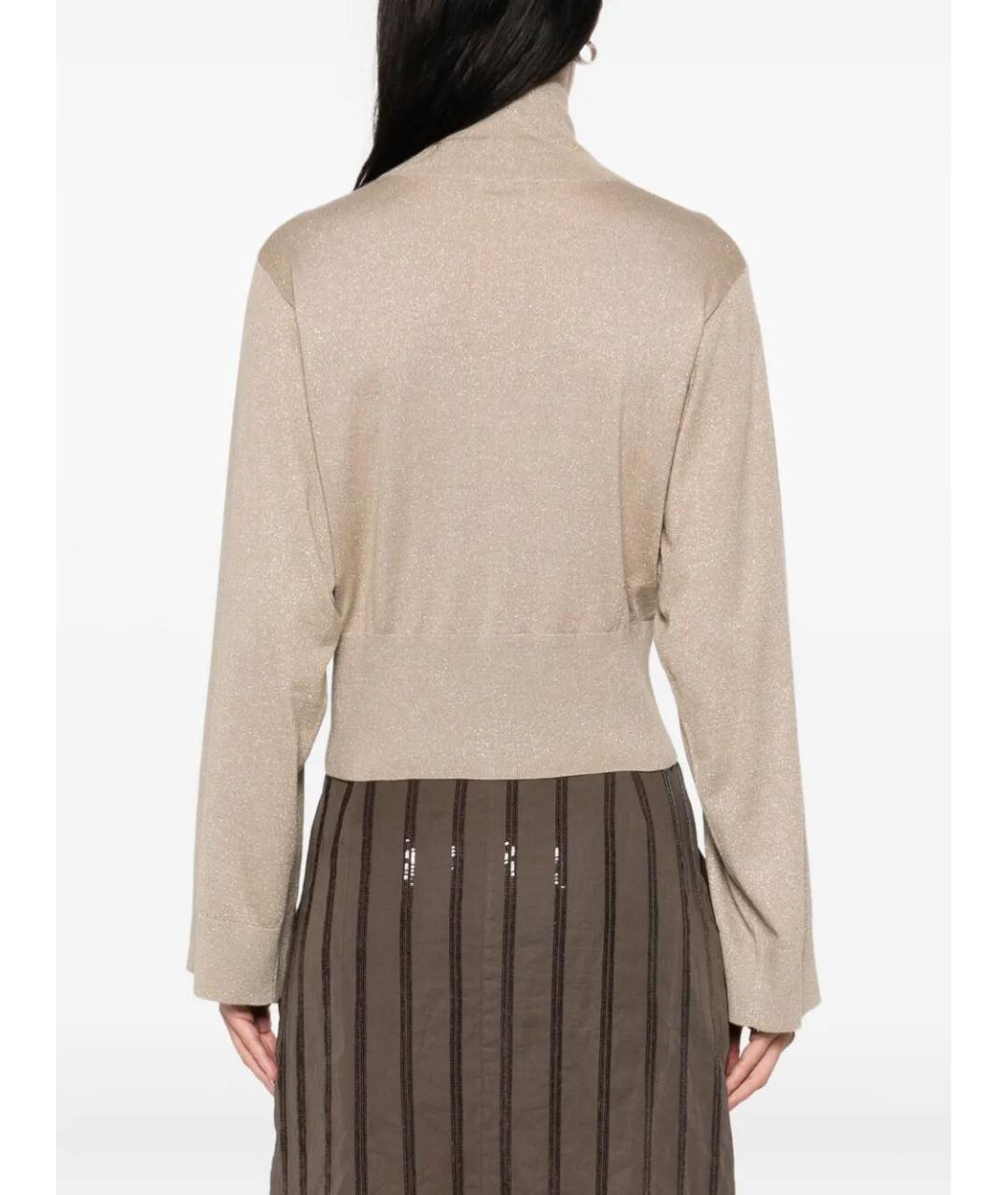 BRUNELLO CUCINELLI Бежевый кардиган, фото 3