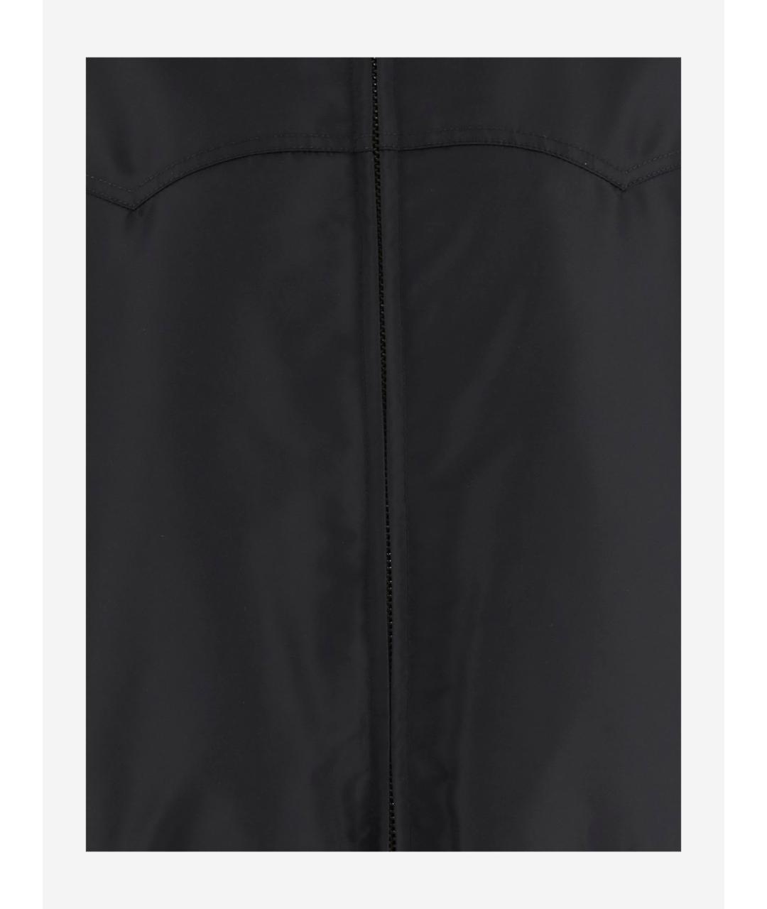 MAISON MARGIELA Черная синтетическая куртка, фото 3