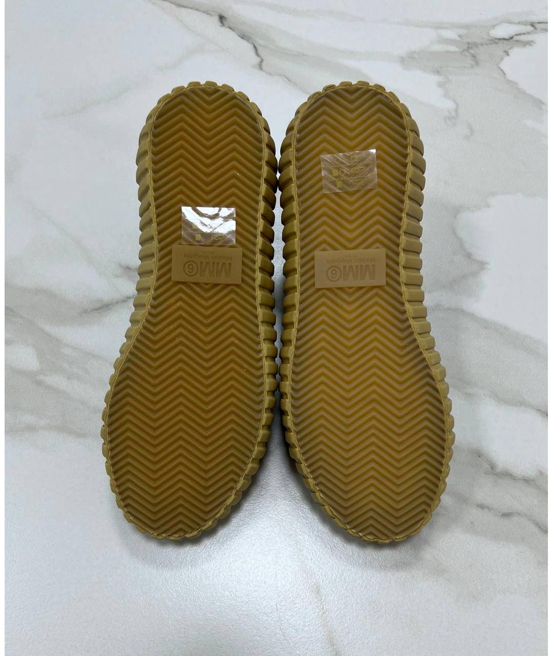 MAISON MARGIELA Зеленые слипоны, фото 6