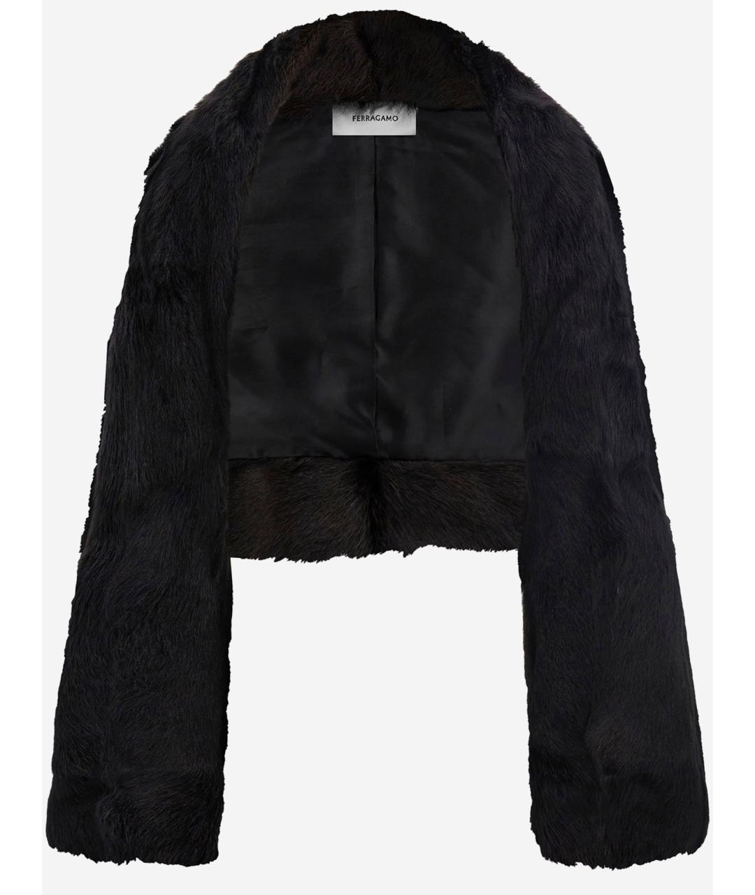 FERRAGAMO Черная куртка, фото 4