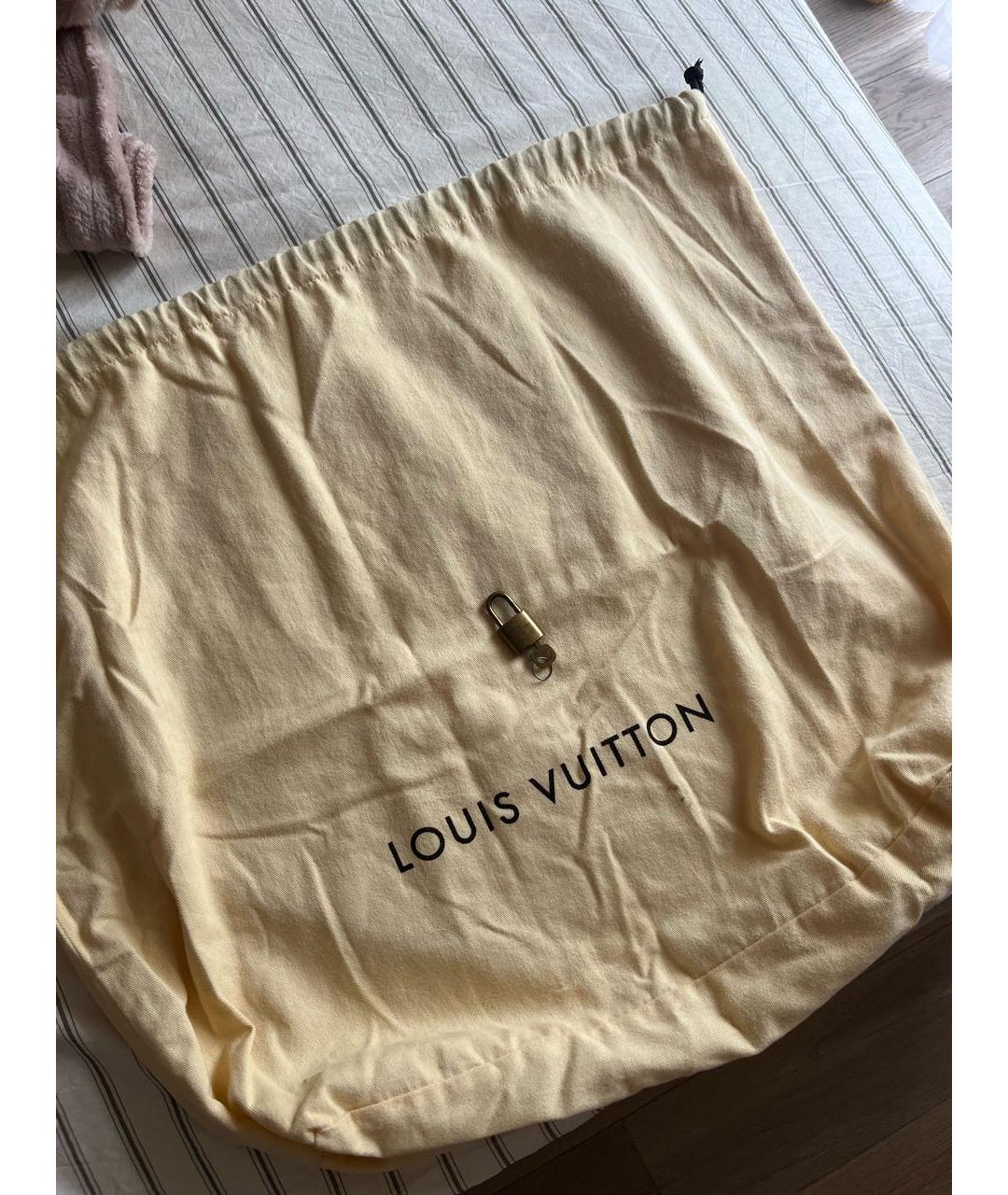 LOUIS VUITTON Коричневая сумка с короткими ручками, фото 7