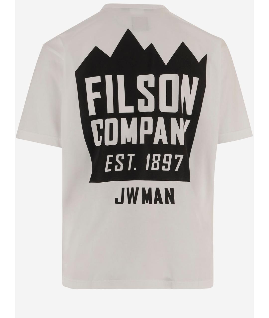 JUNYA WATANABE Бежевая хлопковая футболка, фото 2