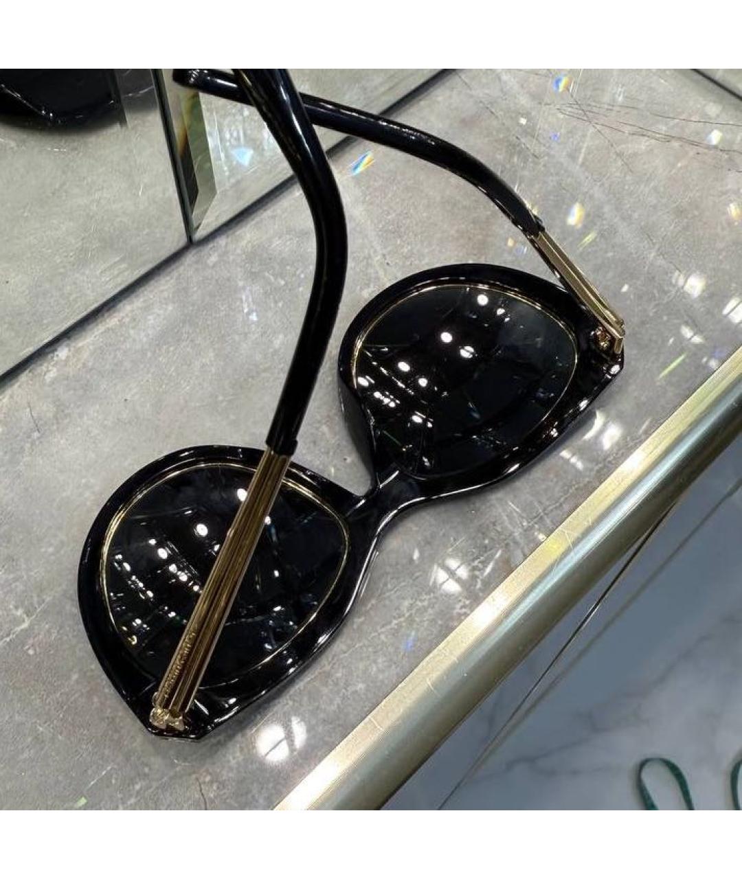 LOUIS VUITTON Черные пластиковые солнцезащитные очки, фото 5