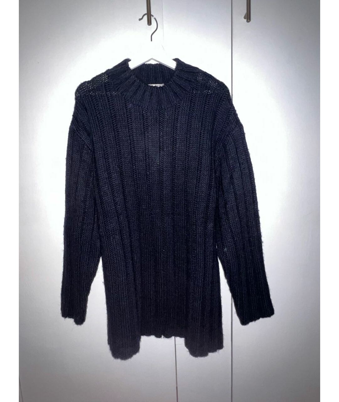 OUR LEGACY Темно-синий шерстяной джемпер / свитер, фото 6