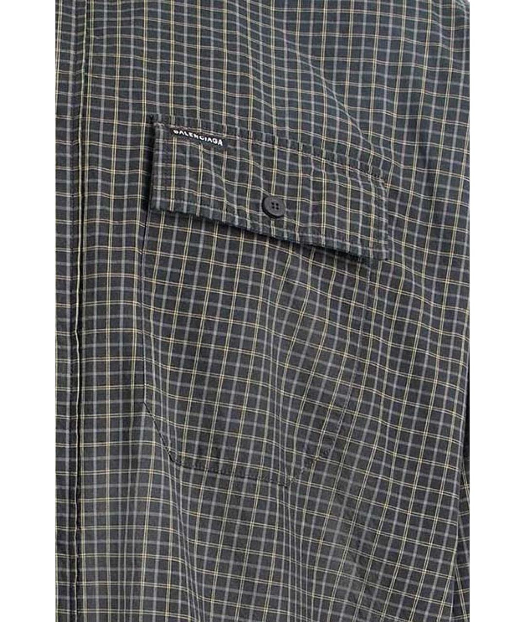 BALENCIAGA Темно-синяя кэжуал рубашка, фото 3