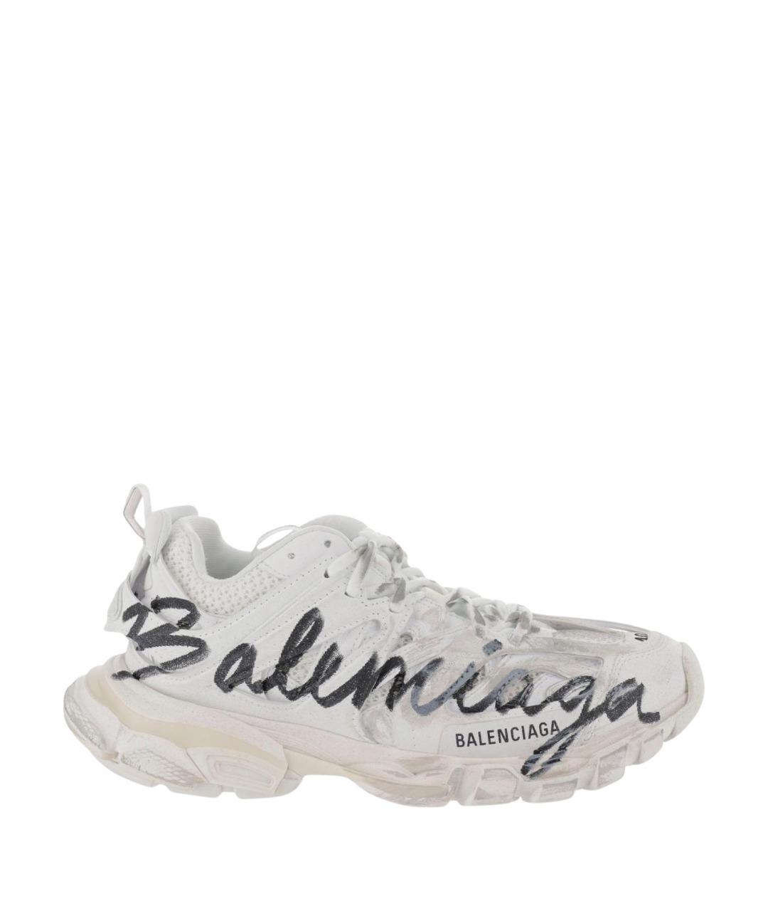 BALENCIAGA Белые синтетические кроссовки, фото 1