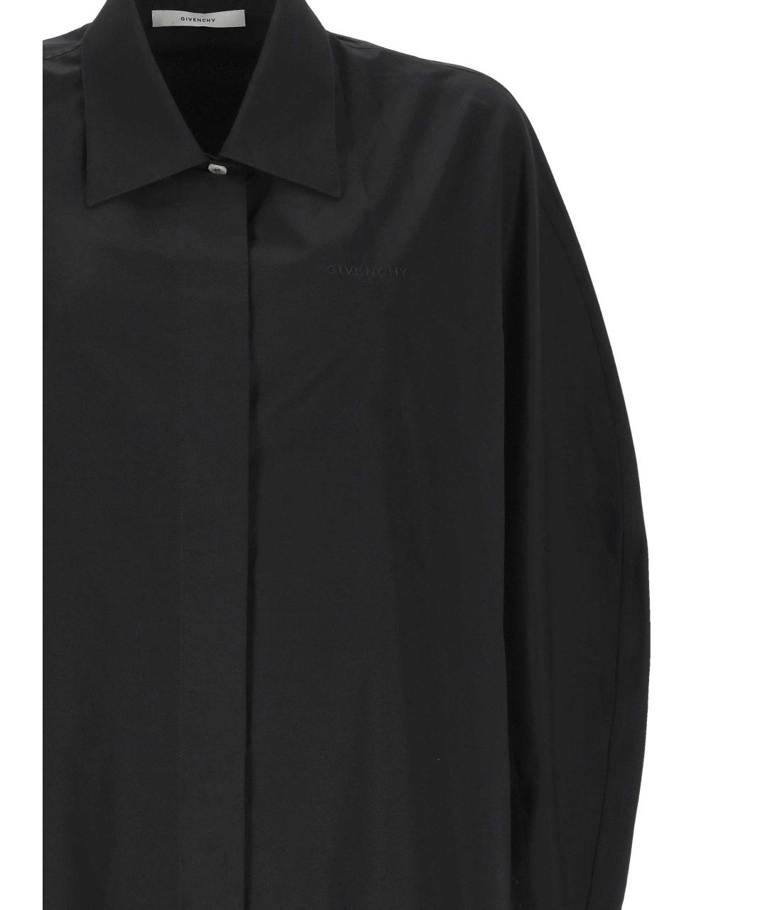 GIVENCHY Черная хлопковая рубашка, фото 2