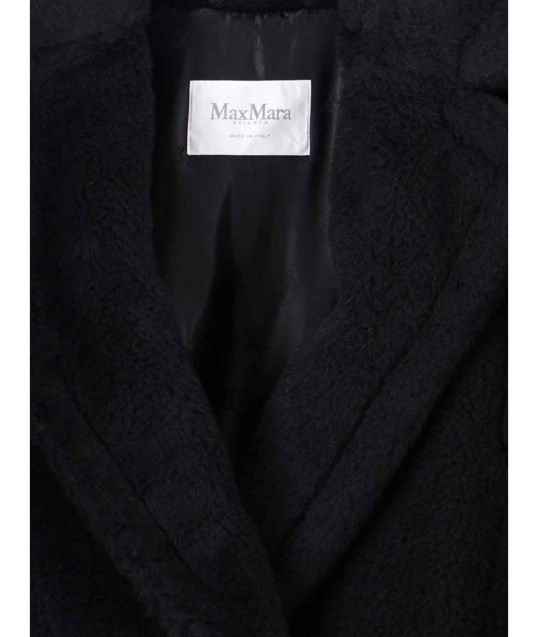 MAX MARA Черный шерстяной жилет, фото 3