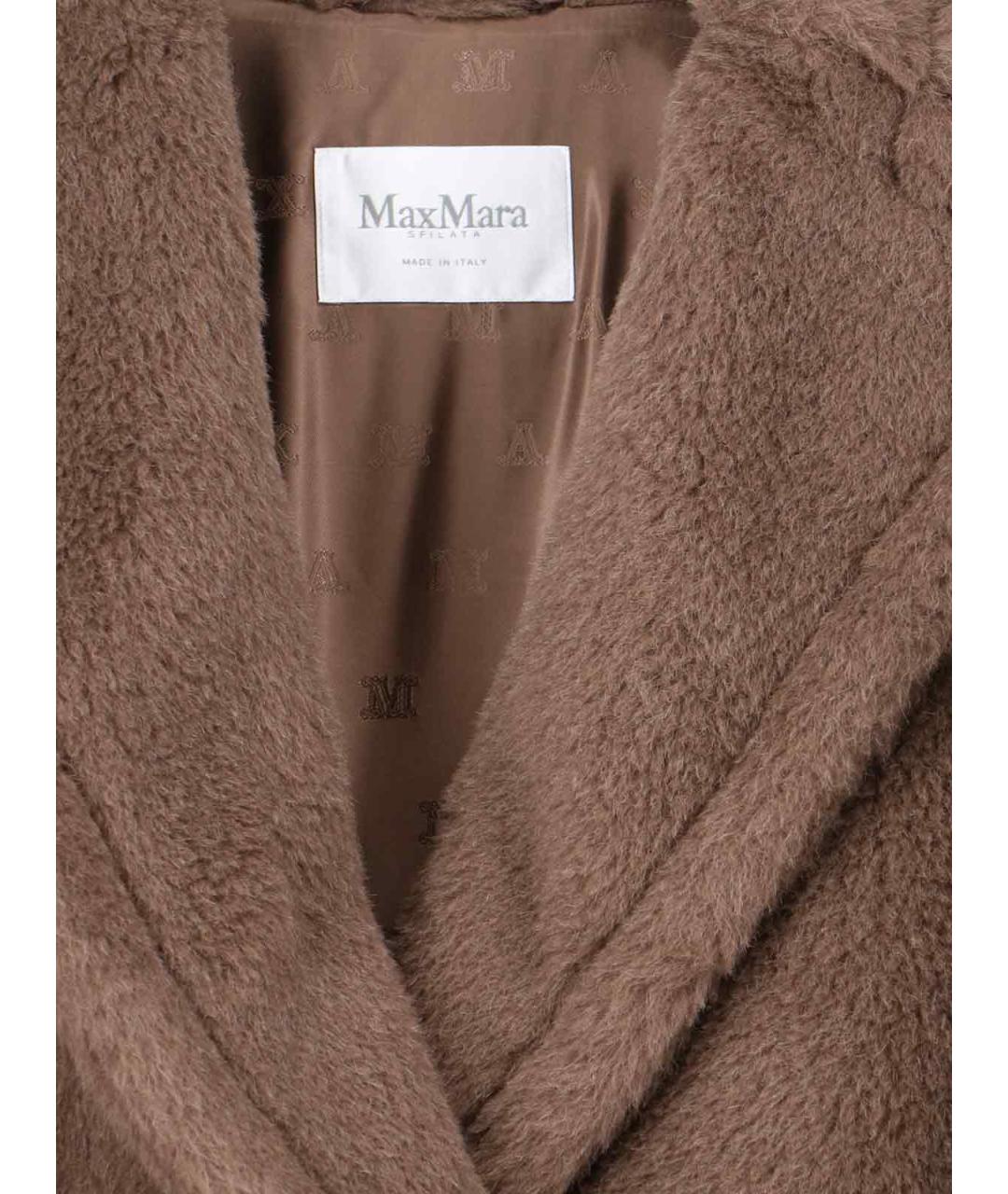 MAX MARA Коричневый шерстяной жилет, фото 3