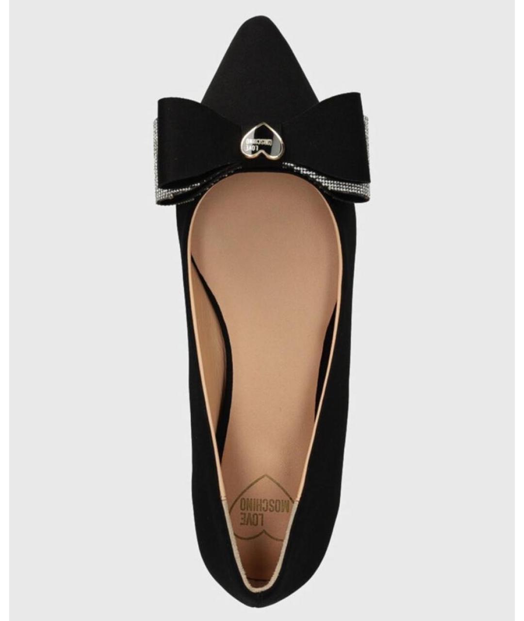 LOVE MOSCHINO Черные туфли, фото 5