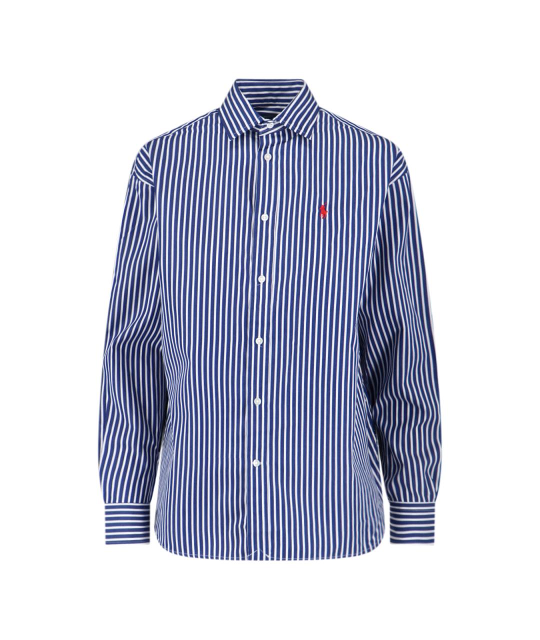 POLO RALPH LAUREN Синяя хлопковая рубашка, фото 1