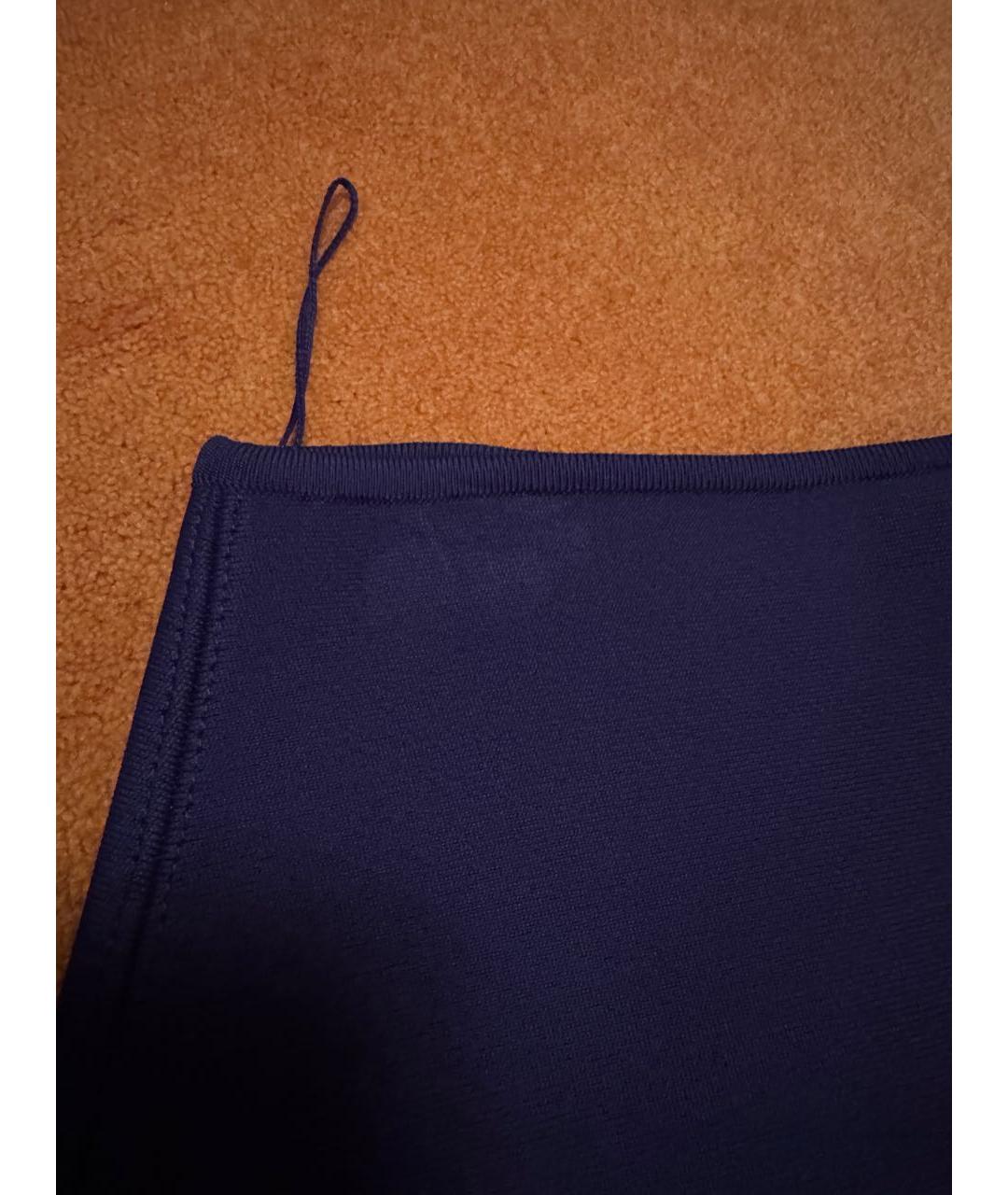 ROLAND MOURET Фиолетовая вискозная юбка миди, фото 5