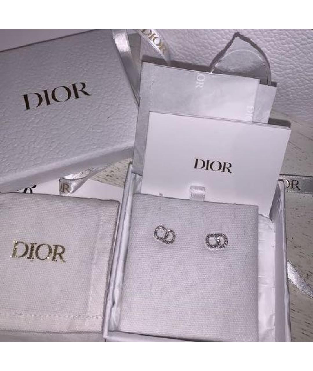 CHRISTIAN DIOR Серебряные серьги, фото 4