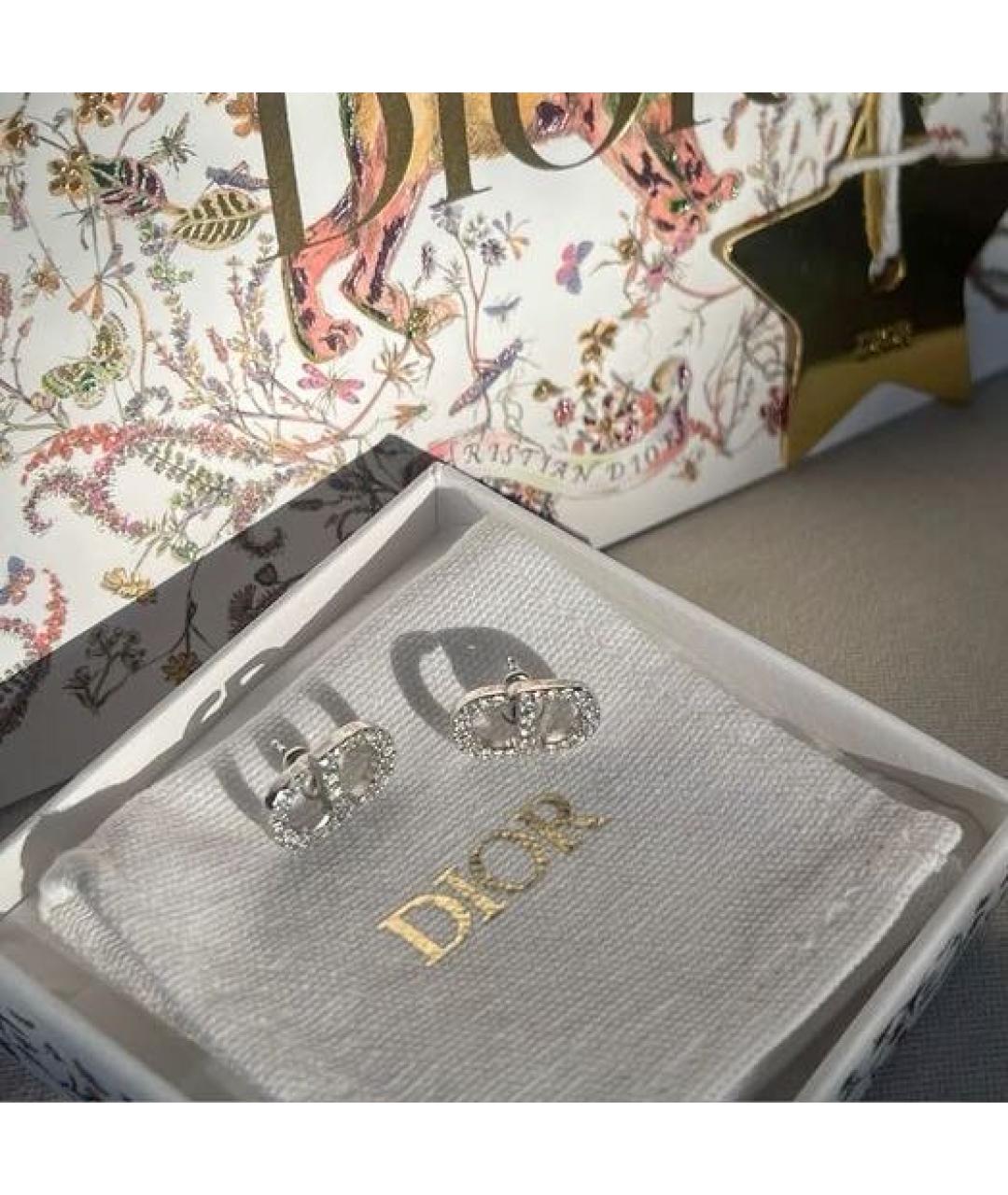 CHRISTIAN DIOR Серебряные серьги, фото 5