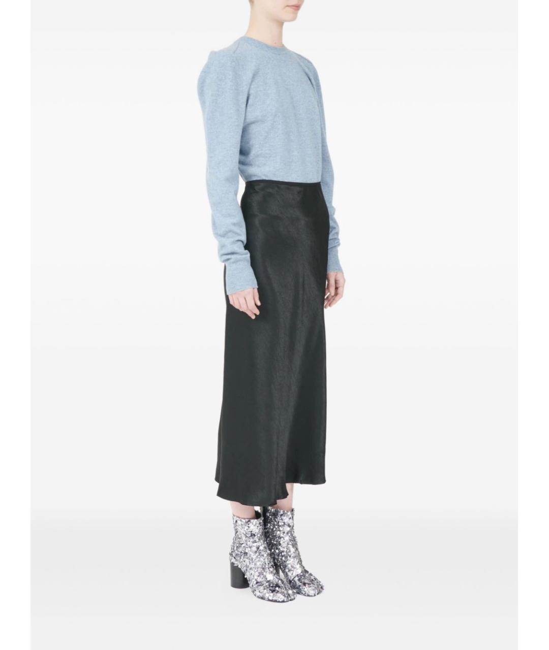 MAISON MARGIELA Черная юбка миди, фото 4